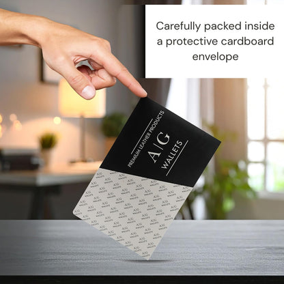 AG Wallets Set of 2 Premium Clear Wallet Inserts - Durable Vinyl Card & Photo Holders, Multiple Styles for V1258-DP02-B-1974