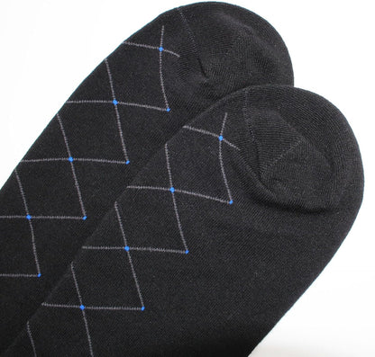 Mens Fun Dress Socks, Pattern Funny Casual Socks Pack, Colorful Striped Cotton Novelty Socks Size 10-13 V1258-DP02-B-1982