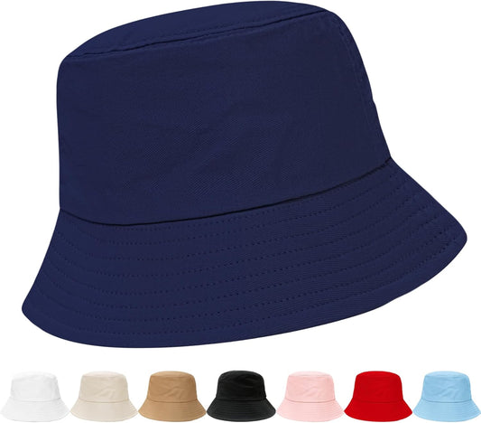 Bucket Hats fot Men Women Packable Foldable Sun Hats for Women Beach Travel Cap V1258-DP02-B-1997