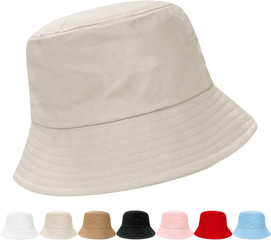 Bucket Hats fot Men Women Packable Foldable Sun Hats for Women Beach Travel Cap V1258-DP02-B-1998