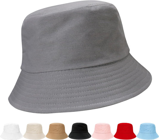 Bucket Hats fot Men Women Packable Foldable Sun Hats for Women Beach Travel Cap V1258-DP02-B-1999
