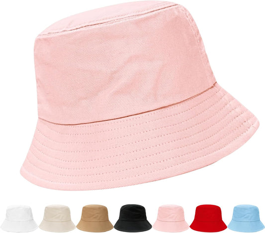 Bucket Hats fot Men Women Packable Foldable Sun Hats for Women Beach Travel Cap V1258-DP02-B-2001