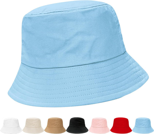 Bucket Hats fot Men Women Packable Foldable Sun Hats for Women Beach Travel Cap V1258-DP02-B-2002