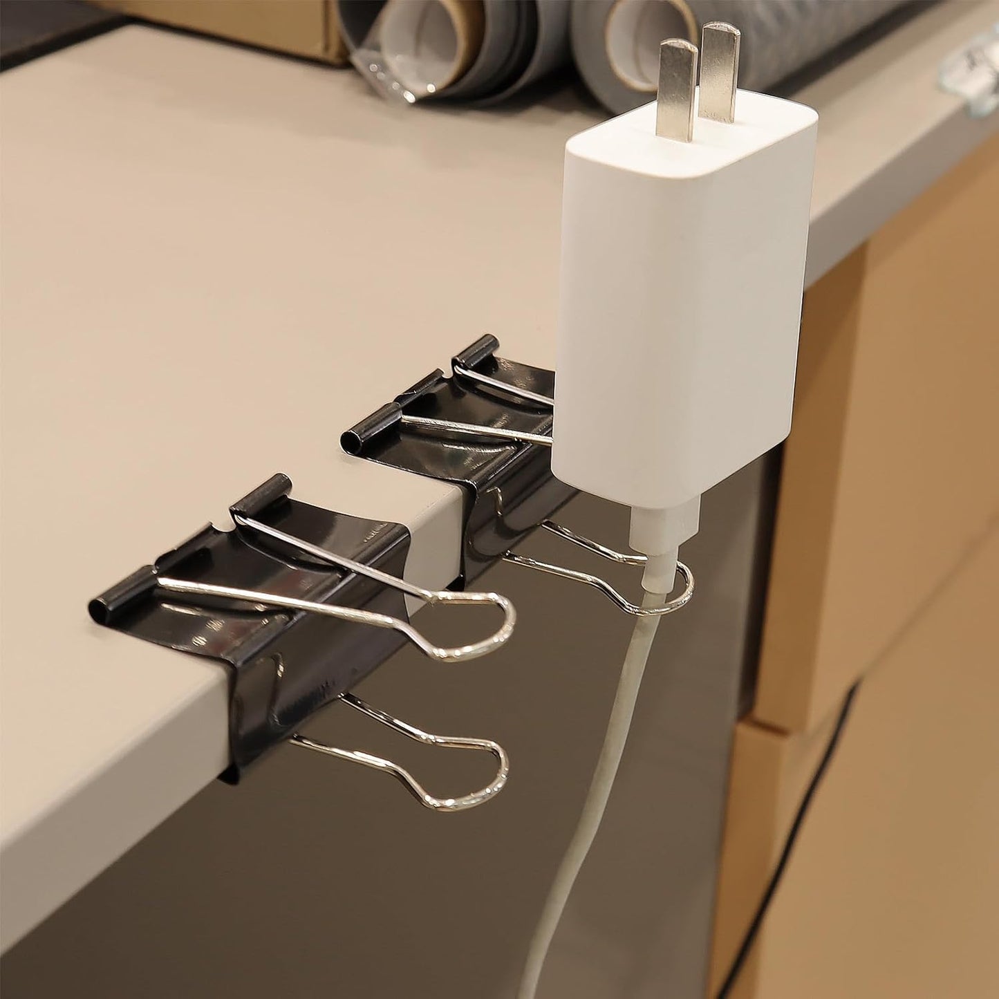 Extra Large Binder Clips (36 Pack) 2 Inch, Big Paper Clamps for Office Supplies, Black V1258-DP02-B-2014
