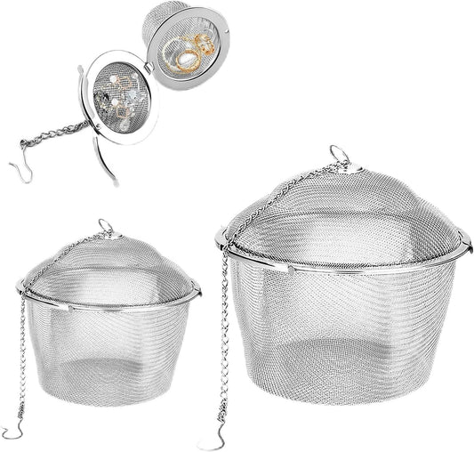 Ultrasonic Cleaner Basket, Stainless Steel Basket for Ultrasonic Jewelry Cleaner, Jewelry Steam Cleaner V1258-DP02-B-2025