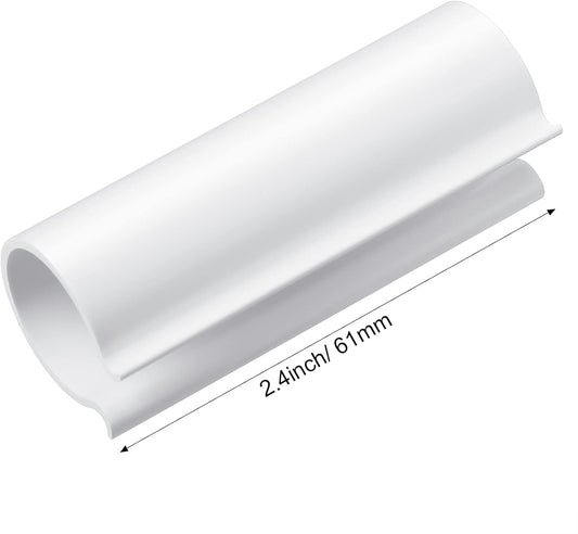 32 Pcs PVC Pipe Clips Pool Cover Clamps for Above Ground Pool Greenhouses, Row Covers, Garden, Shelters, Bird V1258-DP02-B-2067