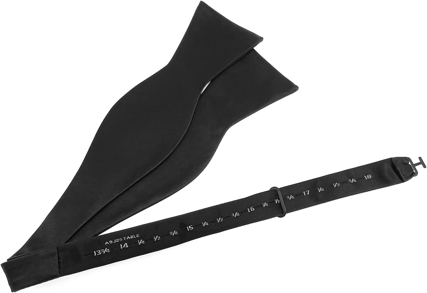 Mens Solid Bowtie Woven Self Tie Bow Ties Tuxedo & Wedding Bowties V1258-DP02-B-2071