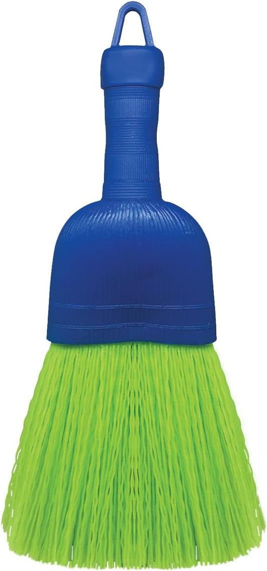 Whisk Broom, Hand Brush, Durable Bristles, Whisks Away Dirt & Debris, Compact, Hang Hole for Easy Storage, V1258-DP02-B-2072