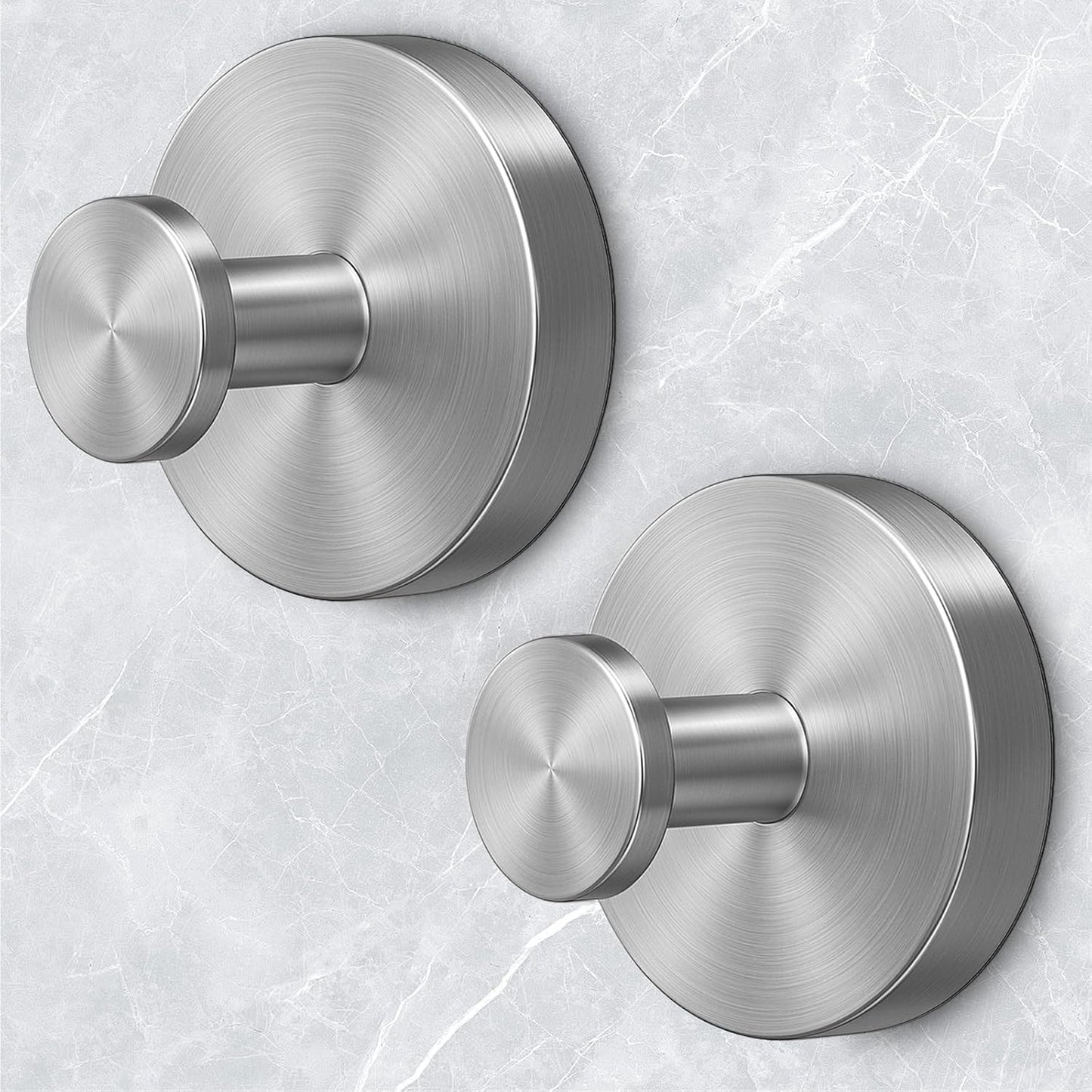Shower Hooks for Inside Shower,Suction Cup Hooks for Glass Window,Removable Towel Hooks for Bathrooms,2 V1258-DP02-B-2080