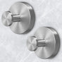 Shower Hooks for Inside Shower,Suction Cup Hooks for Glass Window,Removable Towel Hooks for Bathrooms,2 V1258-DP02-B-2080