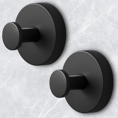 Shower Hooks for Inside Shower,Suction Cup Hooks for Glass Window,Removable Towel Hooks for Bathrooms,2 V1258-DP02-B-2081
