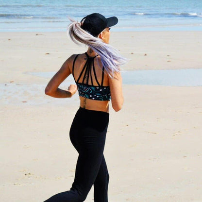 Ponytail Baseball Hat Distressed Retro Washed Womens Twill V1258-DP02-B-2091