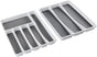 No-Slip Silverware Tray Organizer, Accommodates Different Kitchen Utensil and Cutlery Sizes, Deep Enough to V1258-DP02-B-2145