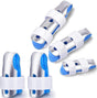 Finger Splint, 5PCS Finger Support Brace Finger Stabilizer for Broken Fingers Straightening Arthritis Knuckle V1258-DP02-B-2176