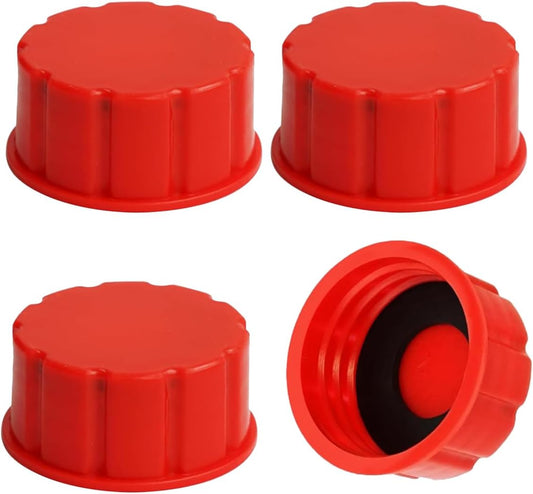 4PCS Gallon Gas Can Caps, 5 Gallon Coarse Thread Gas Lid for Gasoline, Plastic and Metal Gas Tank Lid, V1258-DP02-B-2213