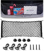 Cargo Net Stretchable, Adjustable Elastic Trunk Cargo Organizer Net Storage Organizer Net with Hooks, V1258-DP02-B-2221