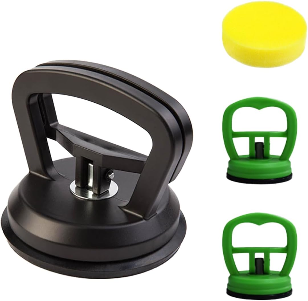 3 Pack Car Dent Puller, Car Dent Puller Kit Handle Lifter Powerful Car Dent Remover, Dent Removal Kit and V1258-DP02-B-2226