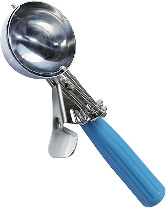 Stainless Steel Ice Cream Scoop Set Dishers Scoops Cookie Scoop Set Food Scoop, Right Handed Scoop, Blue V1258-DP02-B-2237