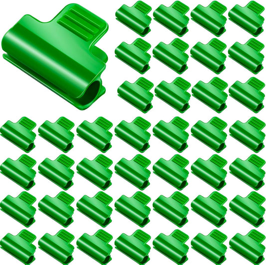 40 Pieces Greenhouse Clamps Film Row Cover Netting Tunnel Hoop Clip Frame Shading Net Rod Clip Greenhouse V1258-DP02-B-224