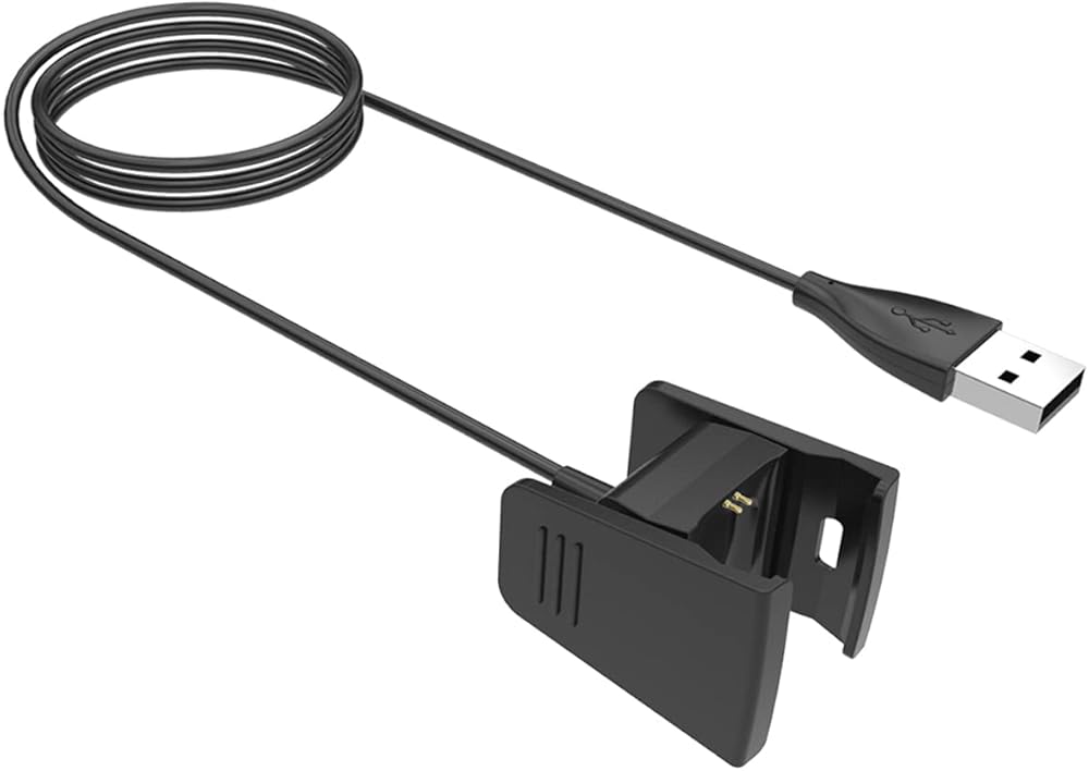 Compatible with Fitbit Charge 2 Charger, Replacement Charging Cable Cord for Fitbit Charge 2 Smart Wristband V1258-DP02-B-2278
