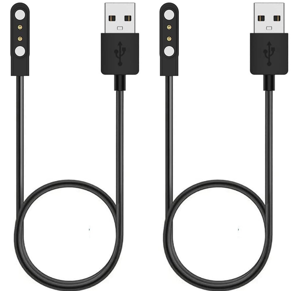 Charger for FAFAFROG Dog bark Collar, Magnetic Charging Cable for Dog Shock Training Collars (2ft/60cm) (2) V1258-DP02-B-2285
