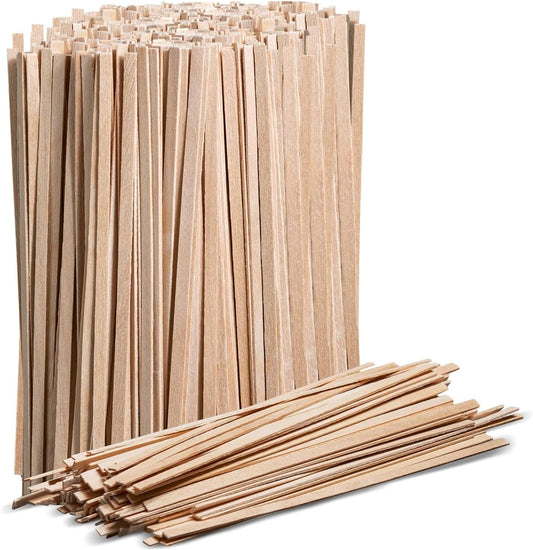 1000 Wooden Coffee Stirrer by - Disposable 5.5 inches Long Wooden Stir Sticks for Coffee and Cocktails - V1258-DP02-B-2305