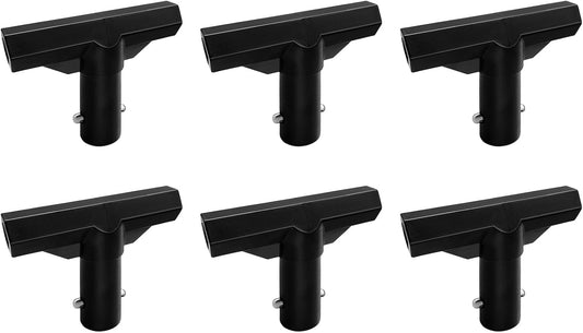 6 Pack Trampoline Plastic T-Connector, Trampoline Pole Cap Tops-T Tube Connectors, Enclosure Replacement V1258-DP02-B-2320