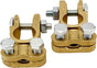 Brass Battery Terminals Connectors Clamps, Top Post Battery Terminal Protector Set for Marine Car Boat RV V1258-DP02-B-2329