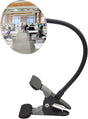 Clip On Security Mirror, Convex Cubicle Mirror for Personal Safety and Security Desk Rear View Monitors or V1258-DP02-B-2330
