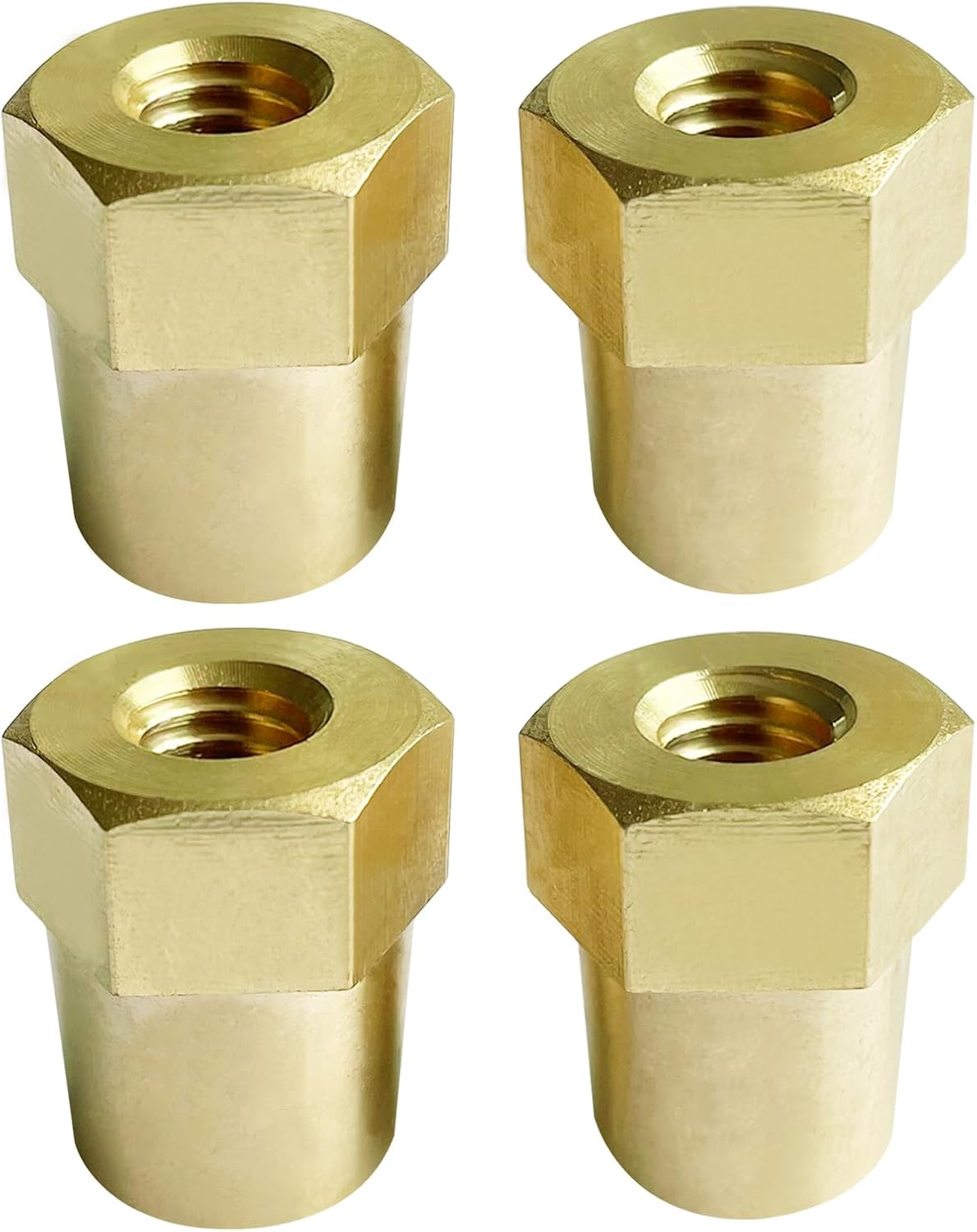 3/8"-16 Thread Female Brass Battery Terminal Post Adapter Battery Charging Post Terminals for 3/8" Stud V1258-DP02-B-2343