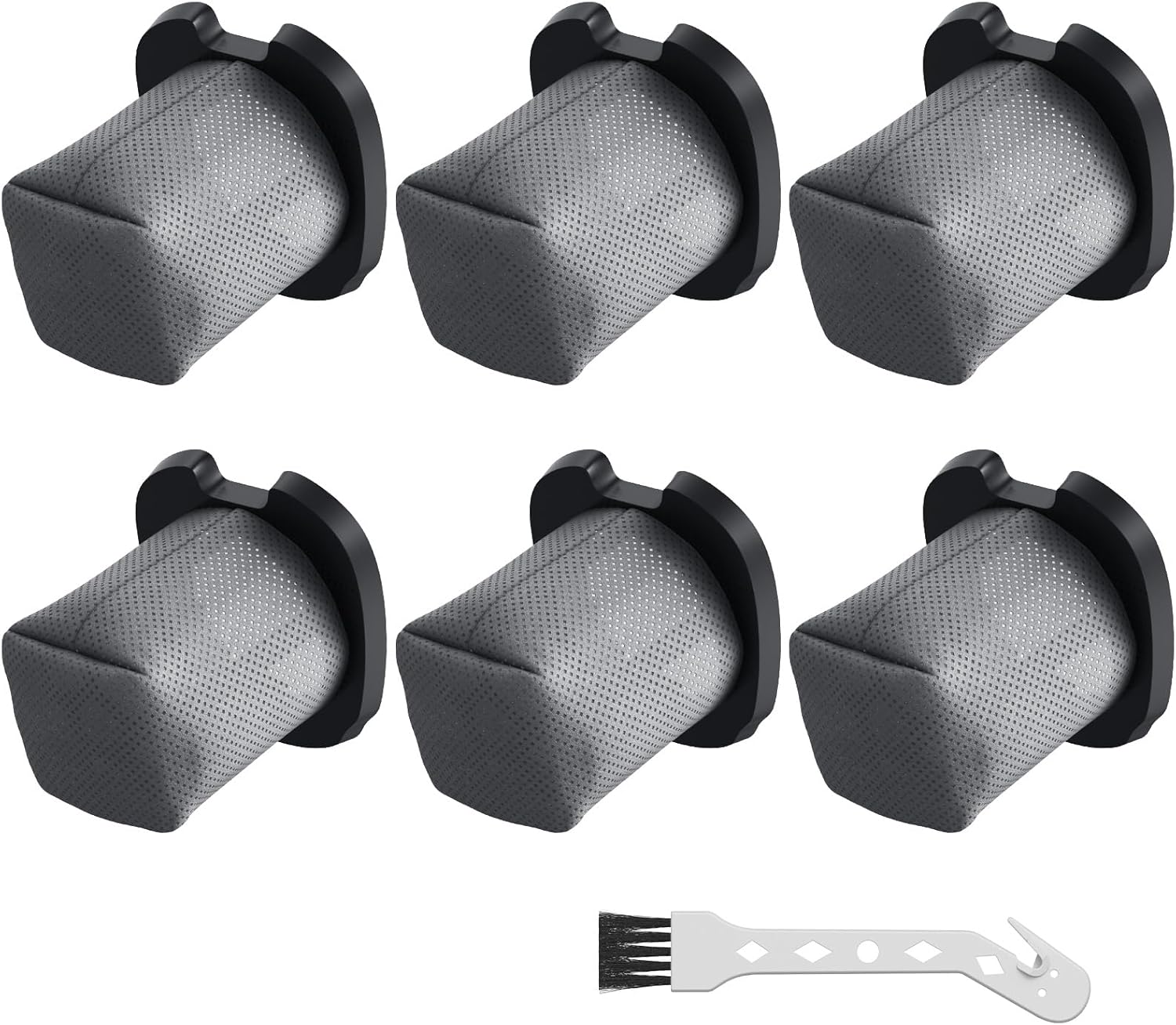 6 Pack CH701 Vacuum Filter Replacement Compatible with Shark Cyclone PET Handheld Vacuum CH700, CH701, CH701C V1258-DP02-B-2416