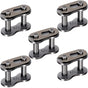 5 Pack #60 Roller Chain Connecting Links, Master Connector Link for Agricultural Machine, Tractors V1258-DP02-B-2507