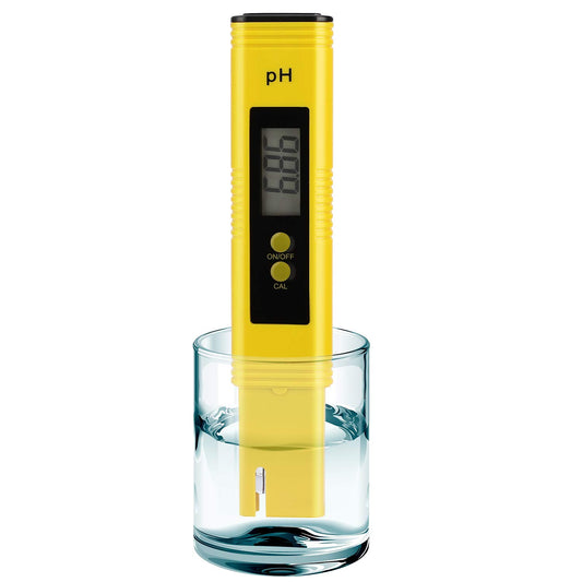 PH Meter for Water Hydroponics Digital PH Tester Pen 0.01 High Accuracy Pocket Size with 0-14 PH Measurement V1258-DP02-B-261