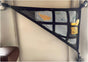 Car Ceiling Cargo Net, 35.4"x25.6" Triangle Double Layer Overhead Cargo Net with Adjustable Buckle, Large V1258-DP02-B-2616