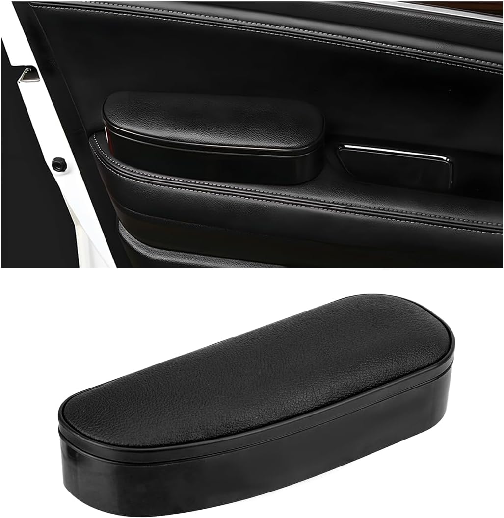 Car Armrest Support Cover, Leather Adjustable Car Armrest Support Left Elbow Pad Extender, Comfortable Car V1258-DP02-B-2618