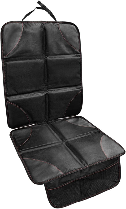 Car Seat Protection Pad, Waterproof 600D Fabric Auto Seat Cover with Thick Padding & Storage Pockets, V1258-DP02-B-2630