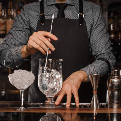 Mixing Spoon and Jigger for Bartending Stainless Steel Home Bar Tool for Making Delicious Cocktails Drinks V1258-DP02-B-264