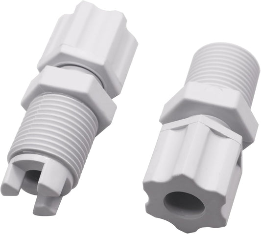 CL220 CLX220EA Chlorinator Check Valve Compression Nut Inlet Fitting Kit for Feeder 1/4" Replace Nut V1258-DP02-B-2652
