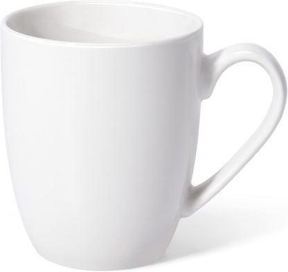 16 oz Large Coffee Mug with Handle Tea Cup Novelty Coffee Cup Idea Gift for Men Women Office Work, White V1258-DP02-B-270