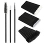 300pc Eyelash Extension Supplies Kit, 100pc Disposable Lip Wands, Mascara Brush Applicators, Micro Swabs for V1258-DP02-B-2712