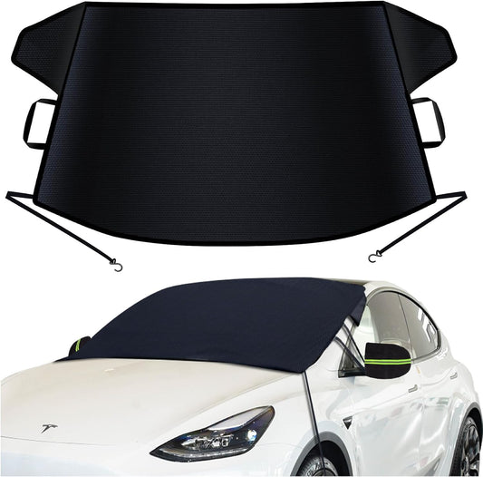 Car Windshield Cover for Ice and Snow Upgraded 600D Oxford Fabric Winter Windshield Covers for Ice Removal V1258-DP02-B-2738