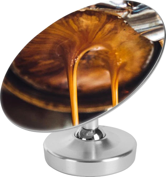 Espresso Shot Mirror for all Bottomless Portafilters Stainless steel mirror surface and magnetic adjustable V1258-DP02-B-2739