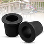 2Pcs Patio Table Umbrella Hole Ring Plug, Silicone Pool Sleeve Stabilizer Cone Wedge, Table Insert for 2-2.5 V1258-DP02-B-2824