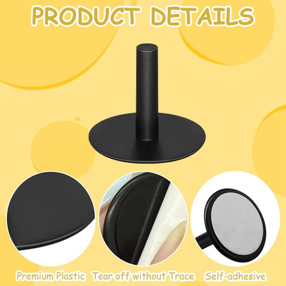 20Pcs Plastic Duck Holder Car, Rubber Duck Plug Ducks Display Fixed Mount Duck Holder, Self-Adhesive Duck V1258-DP02-B-2826