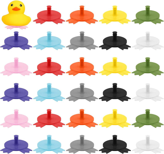 30Pcs Duck Feet Plug, Rubber Duck Mount Car Dashboard Holder Organizer - Accessories with Strong Adhesive V1258-DP02-B-2862