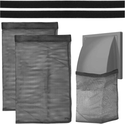 2Pcs Dryer Vent Lint Bags Lint Traps, Dryer Lint Trap Dryer Lint Catcher Lint Bag for Outdoor Dryer Vent, V1258-DP02-B-2871