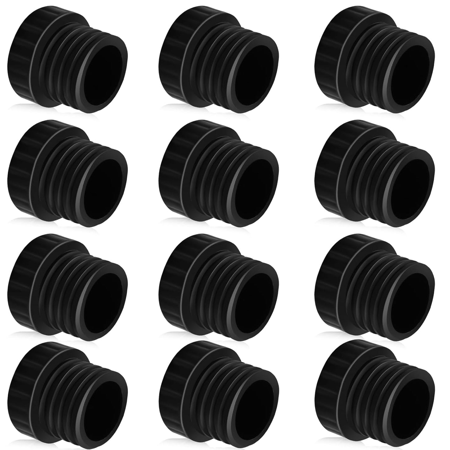 12Pcs Light Socket Covers, Safety Cap Plugs for String Lights, Protective Caps for Recessed/Standard Sockets V1258-DP02-B-2875