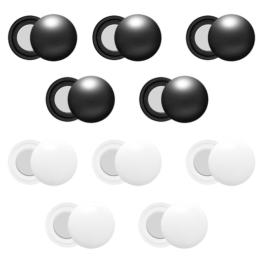 10Pcs Marathon Running Bib Clips Magnets for Runners Race Number Bib Clips Buckles Fixing Fastener, Running V1258-DP02-B-2879