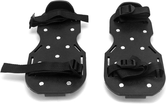 Gunite Spiked Shoes With 3/4" Short Spikes Perfect For Epoxy Floor, Overlays, Cover Installation, Green Color V1258-DP02-B-2900