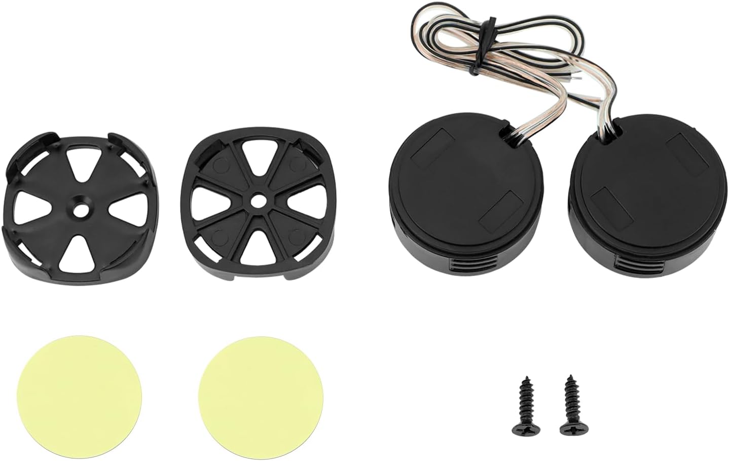 2 Pairs High-Power Neodymium Silk Dome Tweeter Set - 500W, 4 Ohm, Super High Frequency,-for Mini Car Audio V1258-DP02-B-2904